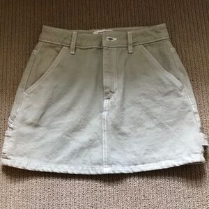 Cotton on cargo denim miniskirt